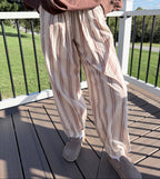 Striped Parachute Pants