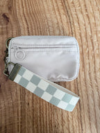 Keychain Wallet with Wrist Lanyard