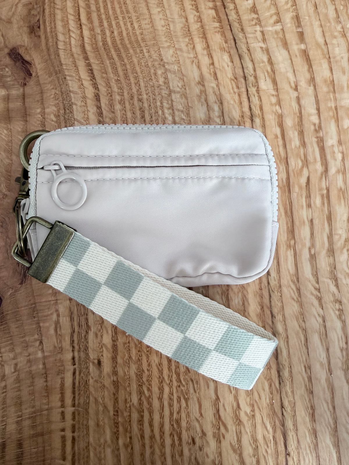 Keychain Wallet with Wrist Lanyard