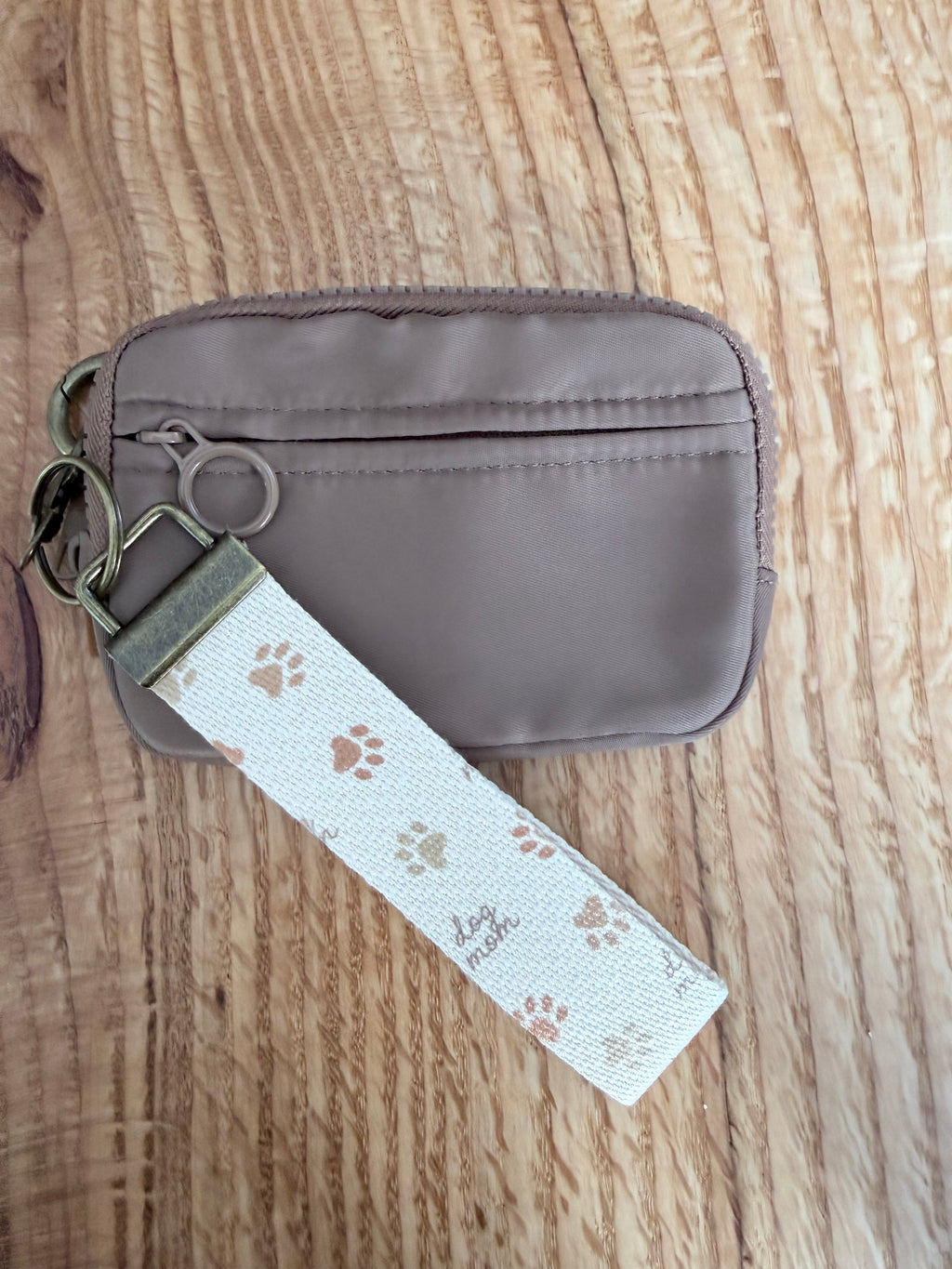 Keychain Wallet with Wrist Lanyard