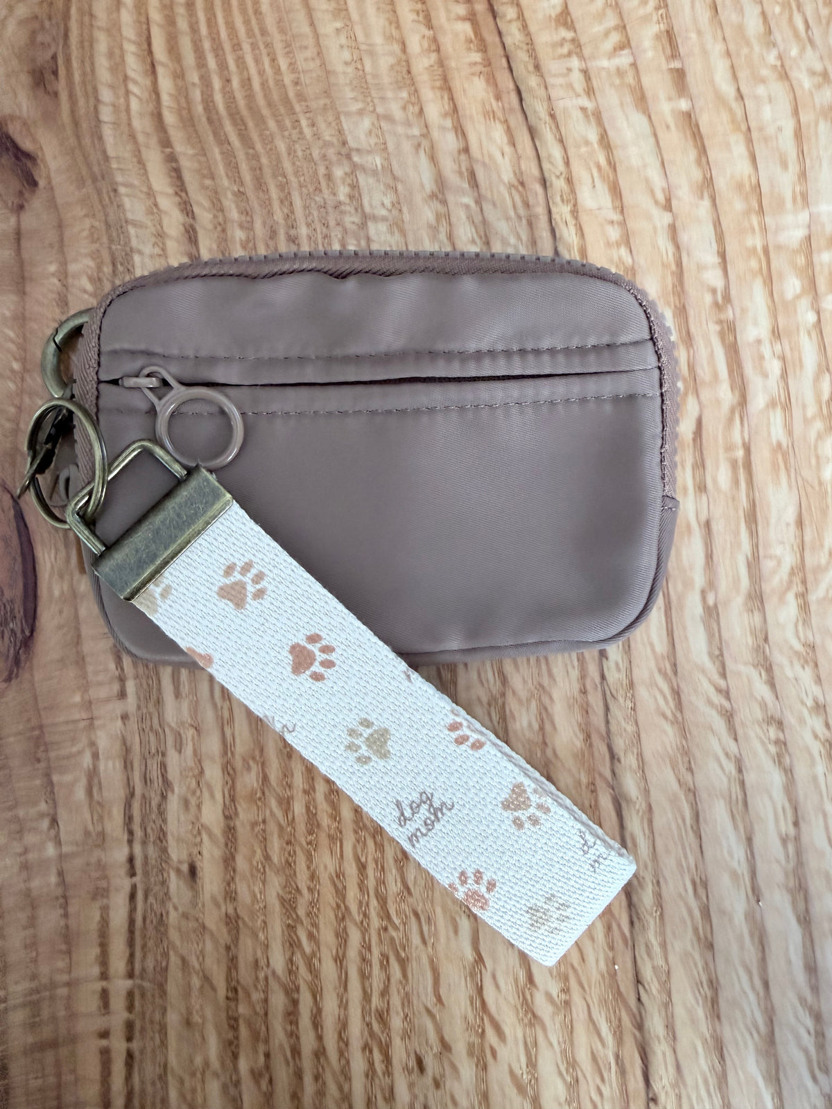 Keychain Wallet with Wrist Lanyard