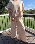 Simple Moments Gingham Pant Set