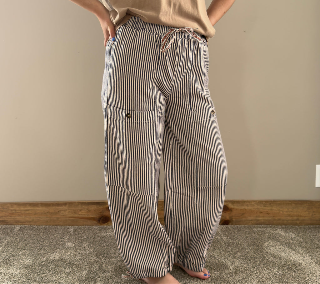 Button Patch Pocket Trouser