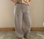 Button Patch Pocket Trouser