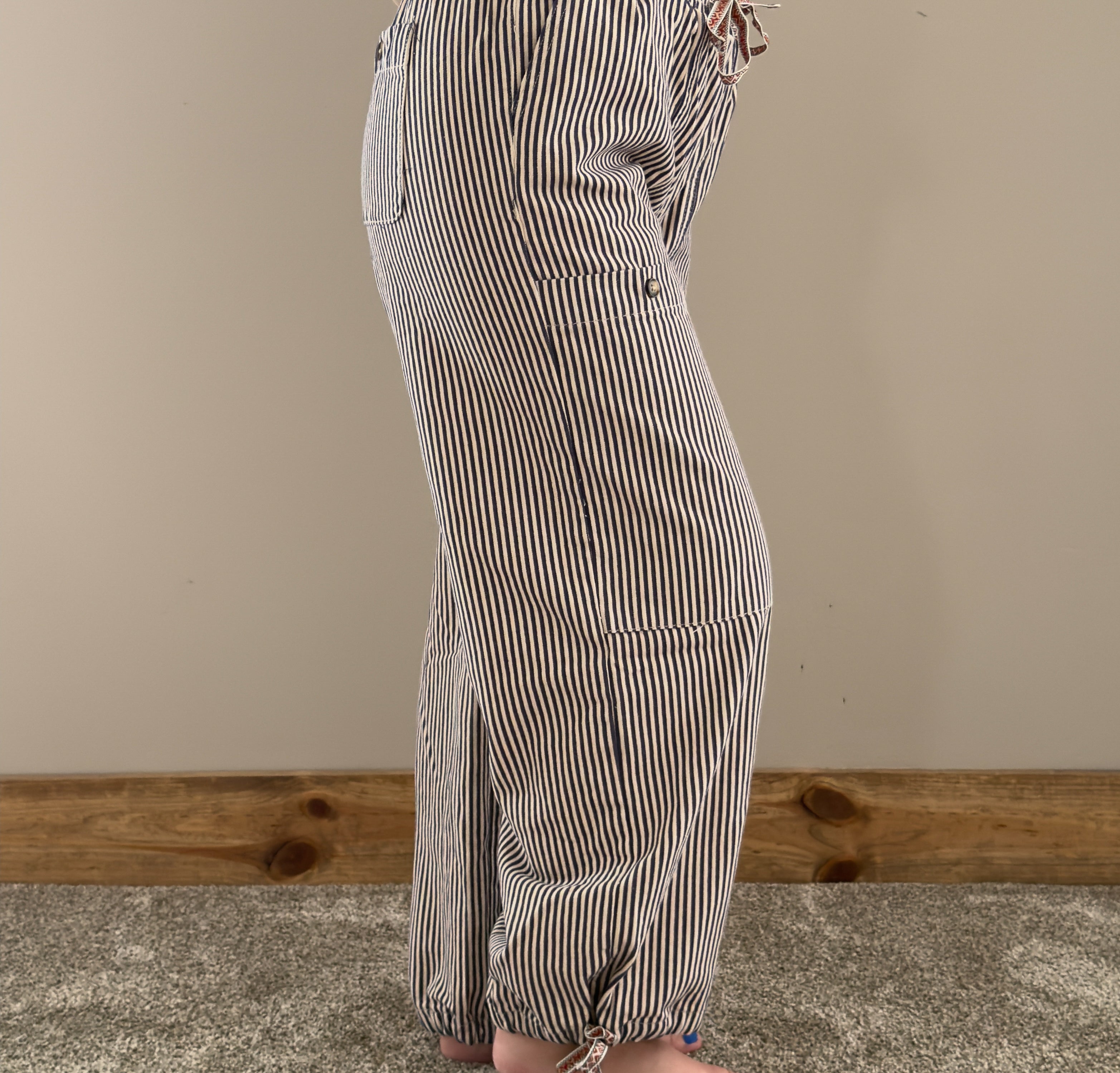 Button Patch Pocket Trouser